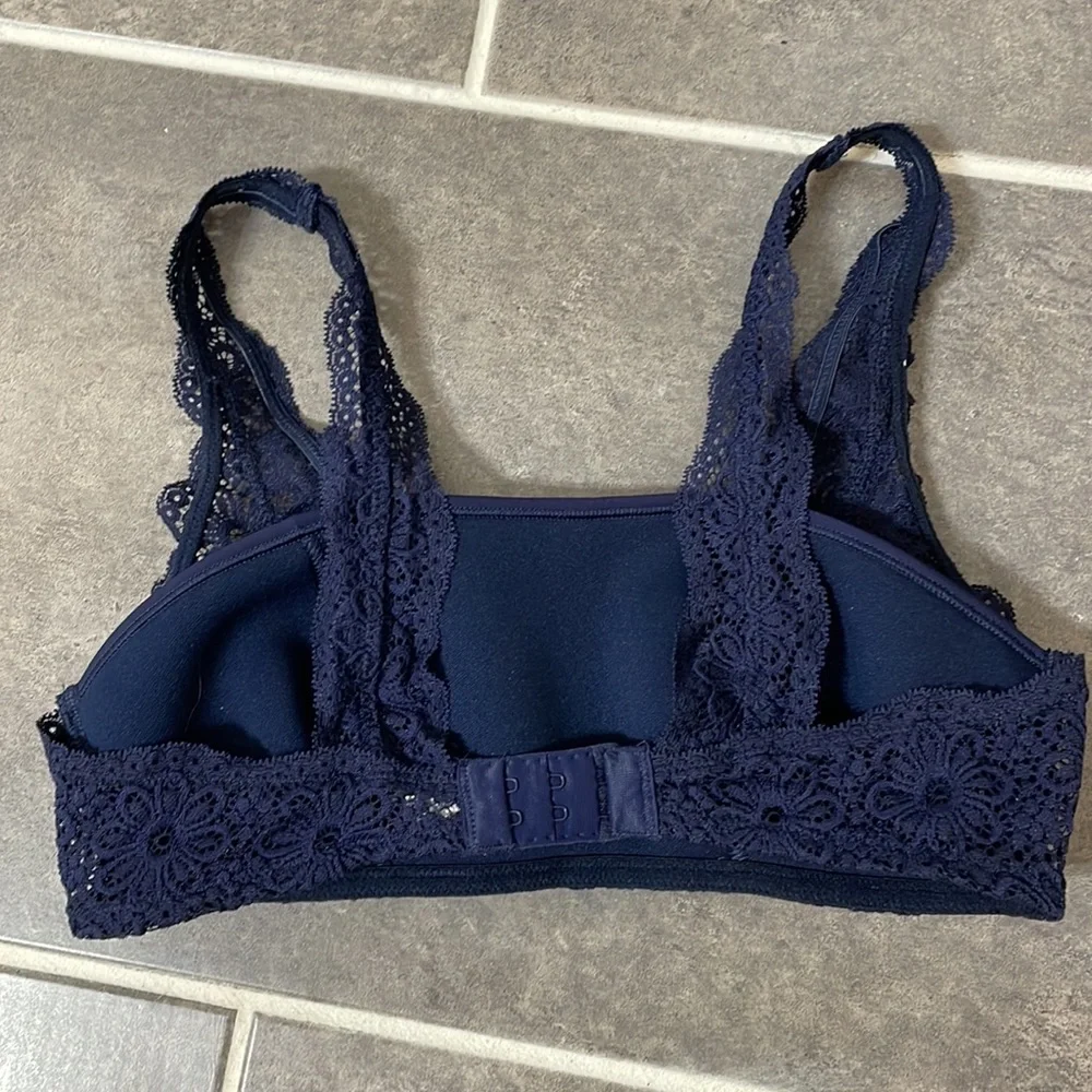 Aerie‎ navy Bralette size small